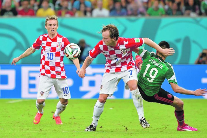Čačićevi aduti Luka Modrić i Ivan Rakitić / Snimio Ivica Tomić