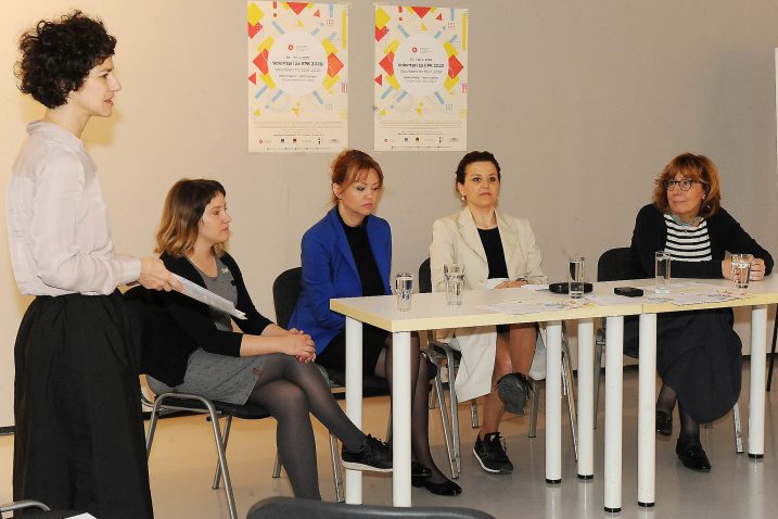 Jelena Androić, Marta Hauser, Lejla Šehić Relić, Irena Kregar Šegota i Jolanda Todorović / Snimio Sergej DRECHSLER