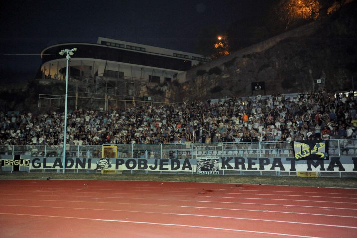 Armada se nedavno vratila na Kantridu gdje je gledana prva utakmica protiv Olympiakosa / Foto: S. JEŽINA