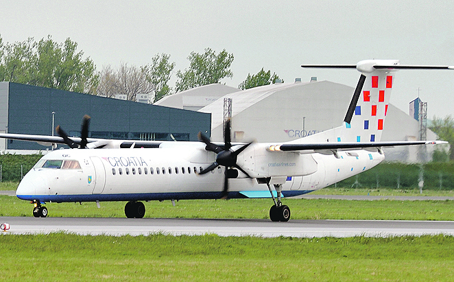 U četvrtak je pak CA bio prisiljen otkazati letove OU4404 Pula-Frankfurt  i OU4405 Frankfurt-Pula zbog tehničkog kvara zrakoplova Airbus 320 / Snimio Denis LOVROVIĆ