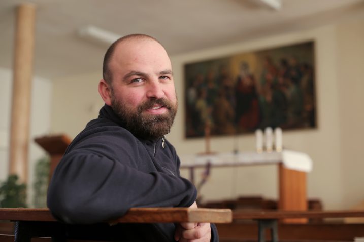 Tvrtko Barun, ravnatelj Isusovacke sluzbe za izbjeglice / Foto Tomislav Miletic/PIXSELL