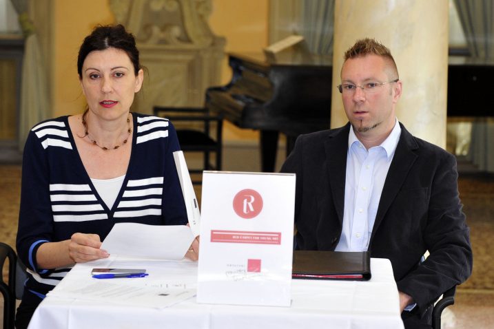 Katarina Mažuran Jurešić i Andreas Madejski / Snimio Marin ANIČIĆ