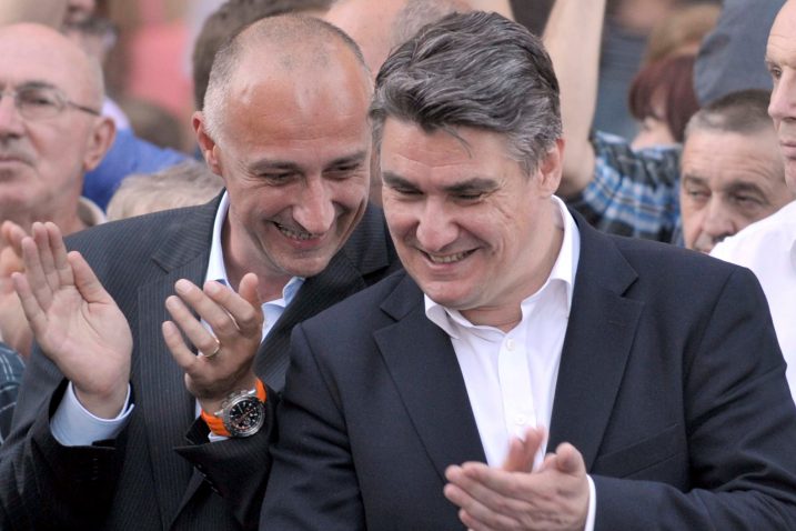 Ivan Vrdoljak i Zoran Milanović, Foto: V. KARUZA