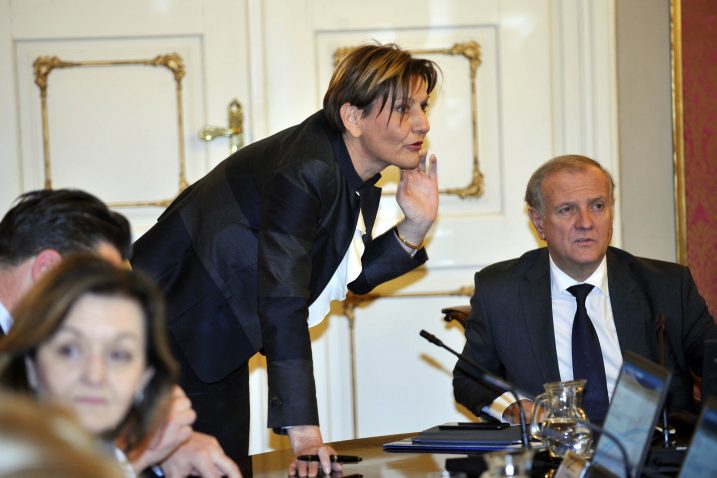 Martina Dalić na sjednici Vlade / Foto: D. KOVAČEVIĆ