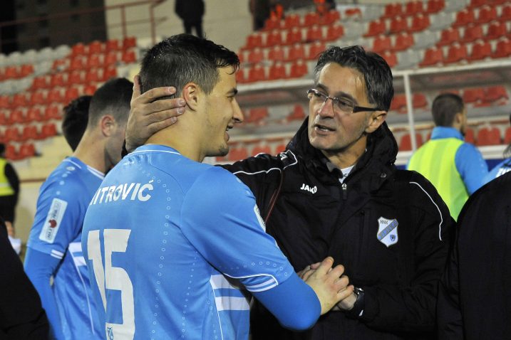 Boban Dangubić i Matej Mitrović u Parku mladeži / Foto S. JEŽINA