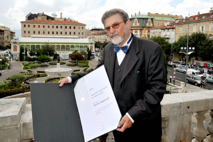 Prof. dr. sc. Darko Gašparović dobitnik je nagrade a životno djelo u 2015. godini / Foto D. ŠKOMRLJ
