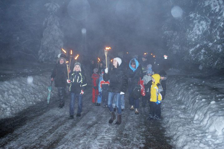 I ove godine Delničani će bakljama osvjetljavati put u Noći muzeja / Foto Marinko KRMPOTIĆ
