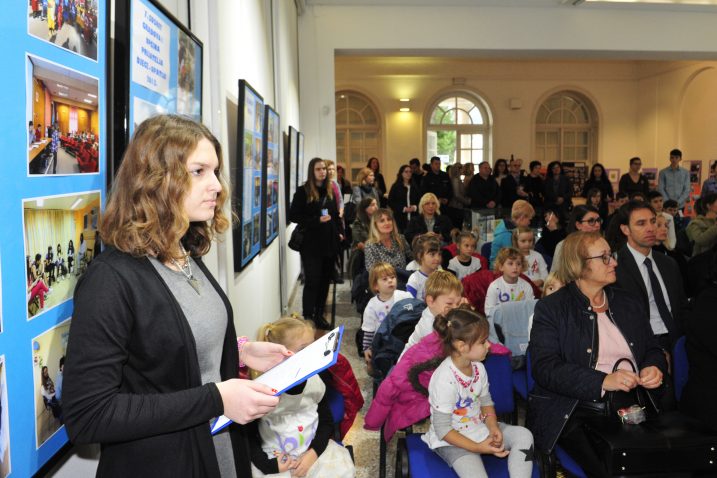 Svečanost za djecu i odrasle jučer u UP Jurja Šporera / Snimio Marin ANIČIĆ