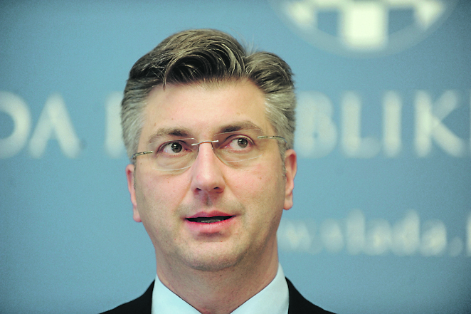 Andrej Plenković / Foto Davor KOVAČEVIĆ