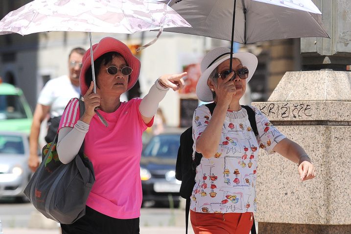 Rijeka je postala prava turistička destinacija / Snimio I. Tomić