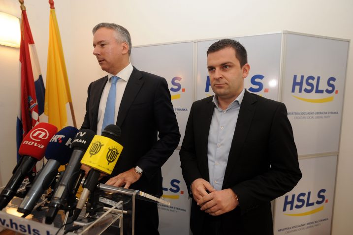 Darinko Kosor i Dario Hrebak / Foto Davor KOVAČEVIĆ
