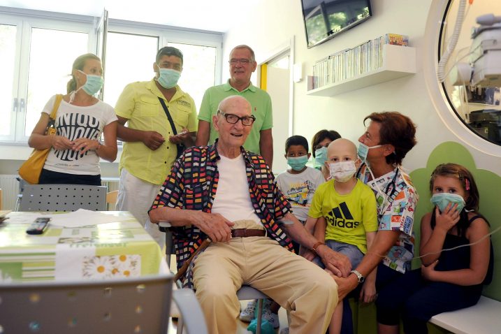 Donacija Dječjoj onkologiji Stojan Osojnak legenda velikog srca