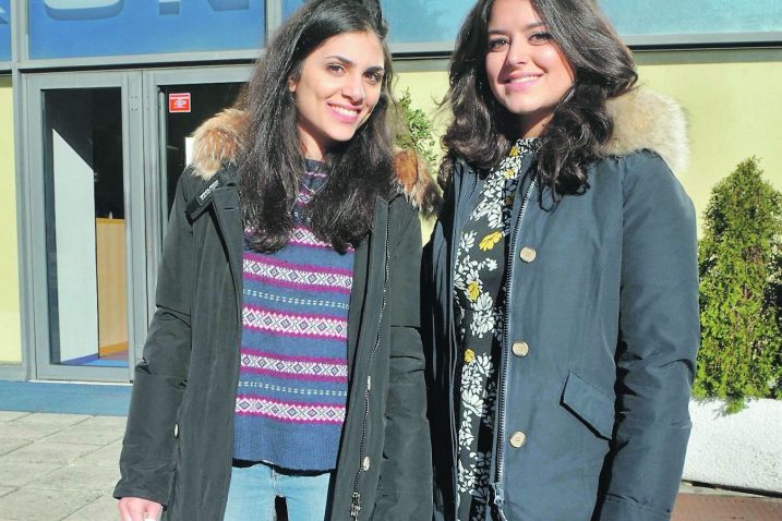 Hrvatska kuhinja je jako dobra, sliči talijanskoj. No, ipak najviše nam se sviđaju ćevapčići – Martina Nicita i Carla Federica Tamborrino / Foto M. GRACIN