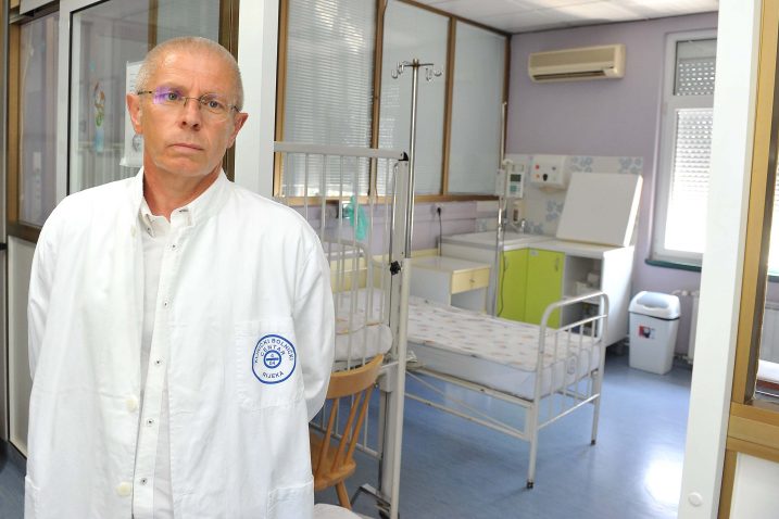 Prof. dr. sc. Goran Palčevski, predstojnik Klinike za pedijatriju KBC-a Rijeka / Foto Sergej DRECHSLER
