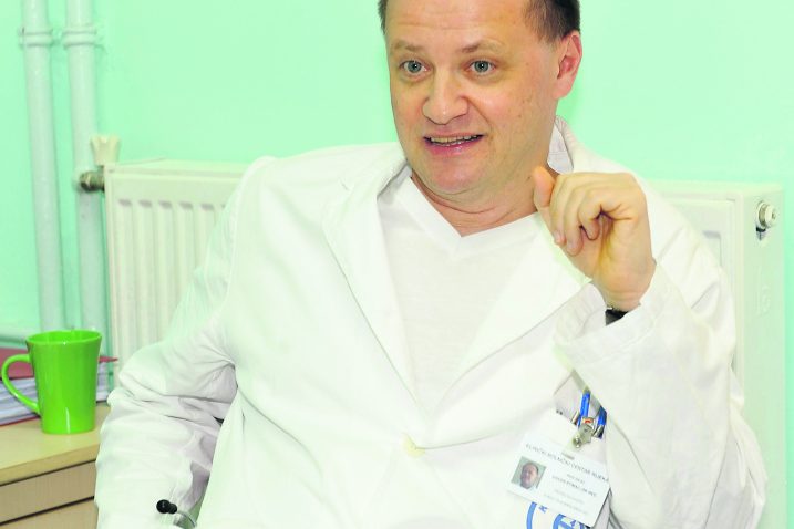 Bolest je najteže liječiti kada se razvije – prof. dr. Davor Štimac / Snimio Damir ŠKOMRLJ / NL arhiva