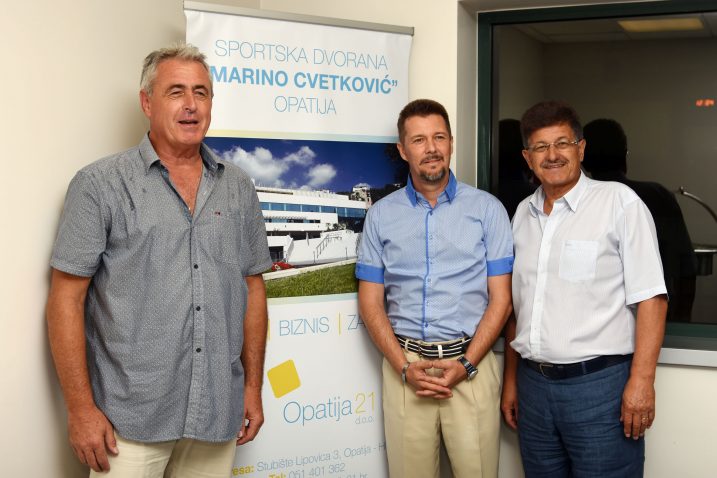 Vladimir Brnečić, Igor Štok i Ivo Dujmić / Snimio Marin ANIČIĆ
