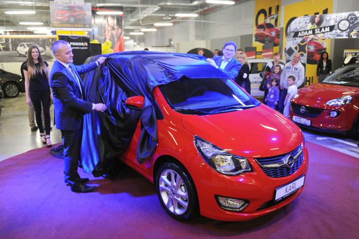 Svjetska vicepremijera – Opel Karl / Snimio Silvano JEŽINA