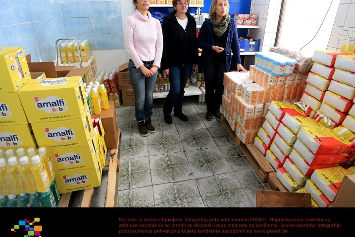 Irena Rajsić, Tamara Mikulić i Jasna Solin osnivačice su socijalne samoposluge / foto Davor Javorovic/PIXSELL