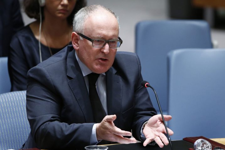 Frans Timmermans / Foto: REUTERS