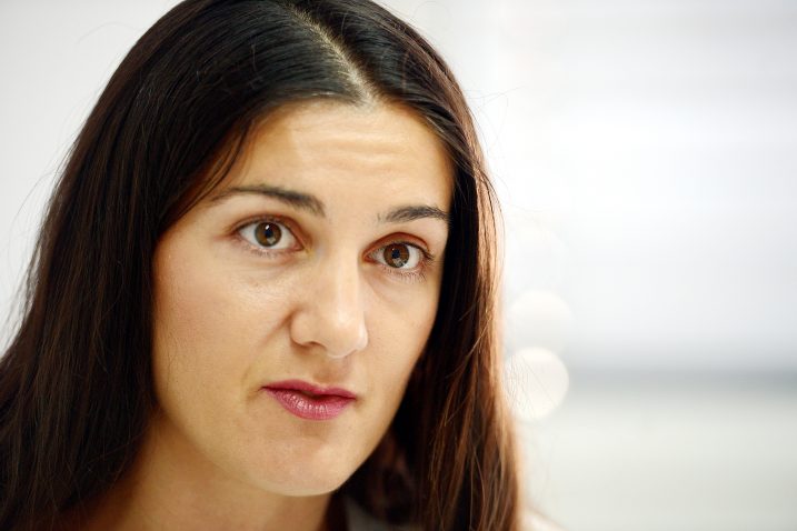 "Mislim da se neće moći izbjeći šteta i kad je riječ o zaposlenicima. I oni su izloženi. Ako se ide u veliko restrukturiranje koncerna, pitanje je kako će se zaštititi prava radnika", kaže Marina Tkalec / Snimio Denis LOVROVIĆ