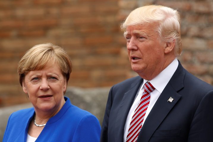Angela Merkel i Donald Trump, Foto: REUTERS