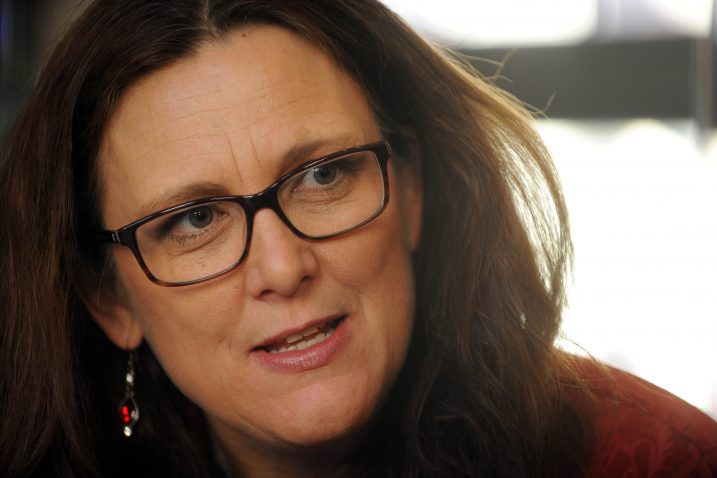 Cecilia Malmström, europska povjerenica za trgovinu / Foto Davor KOVAČEVIĆ