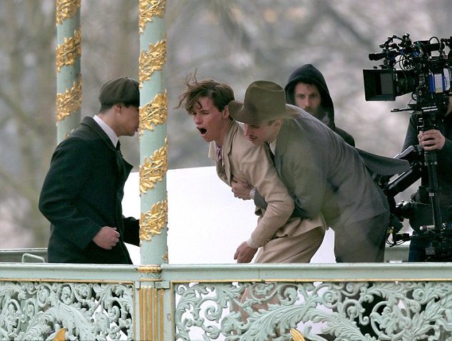 Batine za Einara – Eddie Radmayne na snimanju filma »Dankinja«