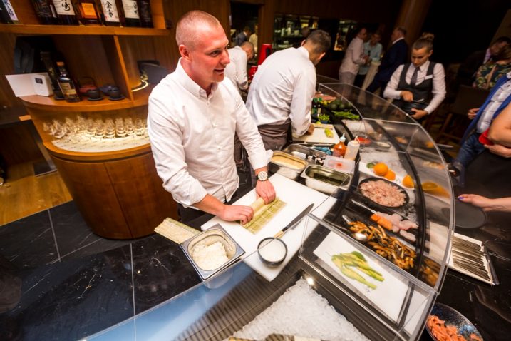 Šef kuhinje japanskog restorana Matsunoki je Saša Pribičević, snimio Ivan Brčić