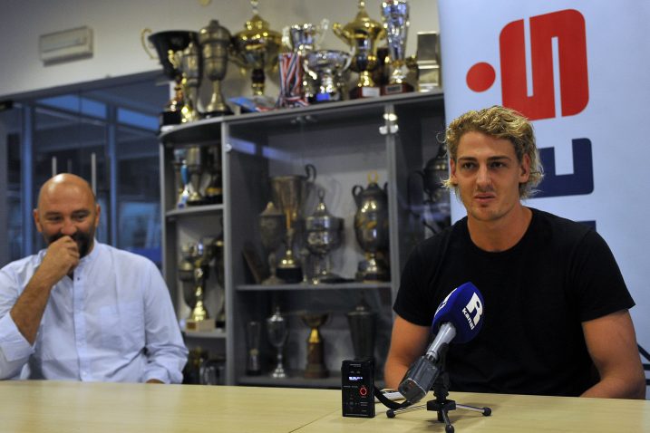Samir Barać i George Ford / Snimio Roni BRMALJ