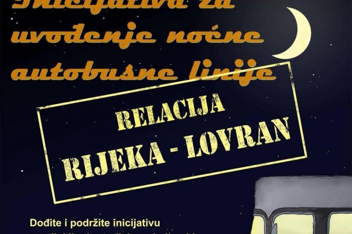 Plakat koji poziva građane da podrže inicijativu mladih