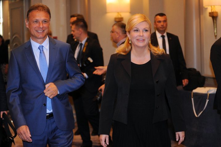 Gordan Jandroković i Kolinda Grabar-Kitarović, Foto: D. KOVAČEVIĆ