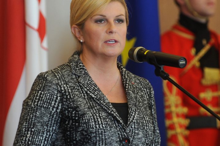 Želim da sve bude transparentno, da javnost zna istinu, rekla je Grabar-Kitarović  / Snimio Darko JELINEK