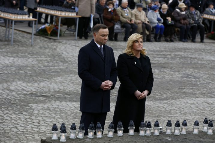 Poljski predsjednik Andrzej Duda i Kolinda Grabar-Kitarović / Reuters