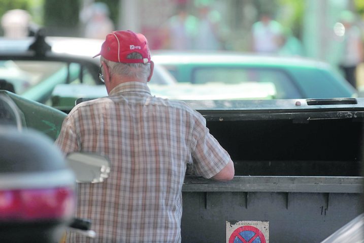 Ljudi kopaju po bajama iz potrebe, a ne zbog zarade / Foto Roni BRMALJ