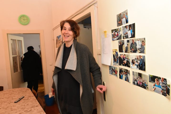 Slađana Tuftan, djelatnica Prihvatilišta Ruže sv. Franje / Snimio Marin ANIČIĆ