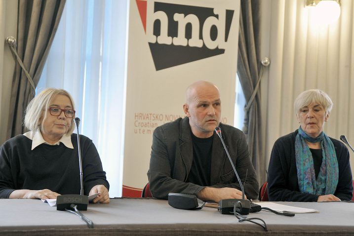 Nadežda Čačinović, Saša Leković i Sanja Sarnavka / Foto N. REBERŠAK