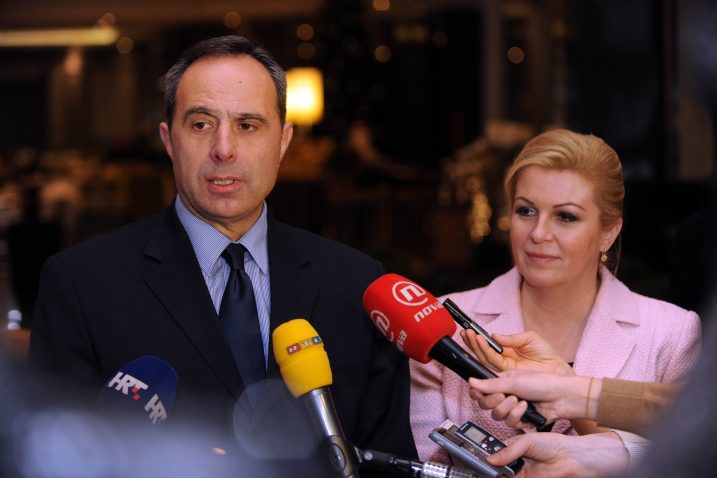 Daniel Srb i Kolinda Grabar Kitarović / Foto Arhiv NL