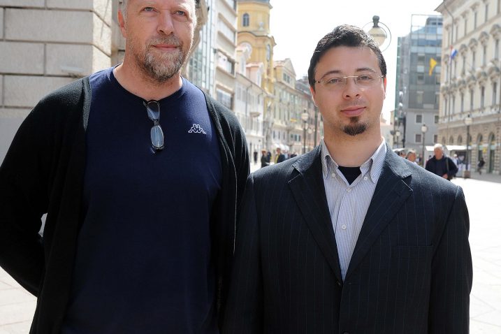 Valerio Orlić i Ernie Gigante Dešković / Foto: Roni BRMALJ