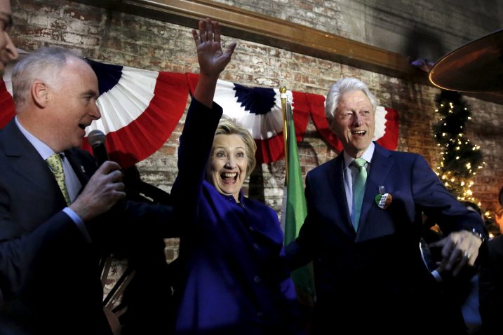 Mali obiteljski biznis - Hillary i Bill Clinton planiraju podjelu posla nakon ulaska u Bijelu kuću / Foto Reuters