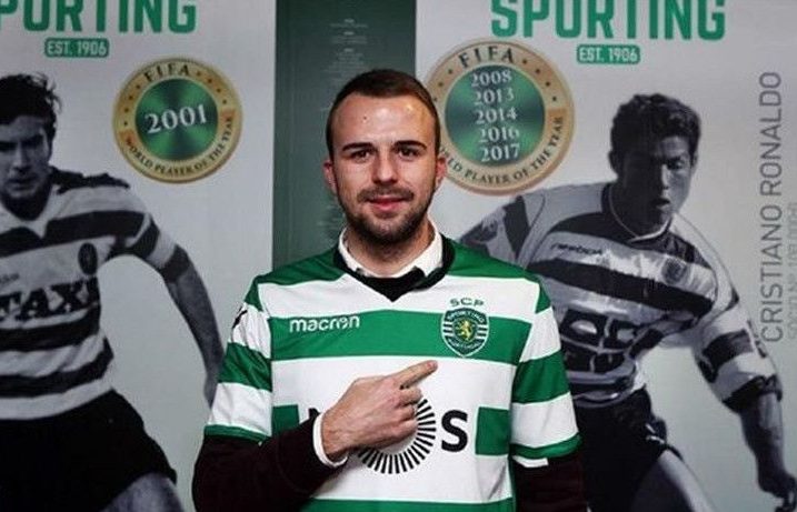 Josip Mišić u dresu Sportinga