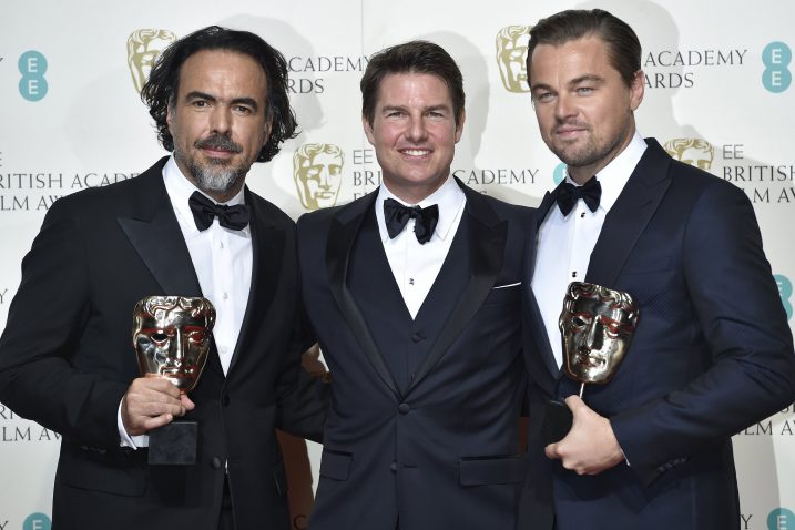 Alejandro Inarritu, Leonardo DiCaprio i Tom Cruise / Reuters