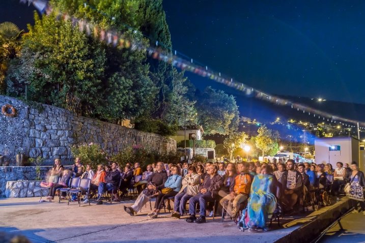 S prošlogodišnjih projekcija Liburnia Film festivala  u lučici
