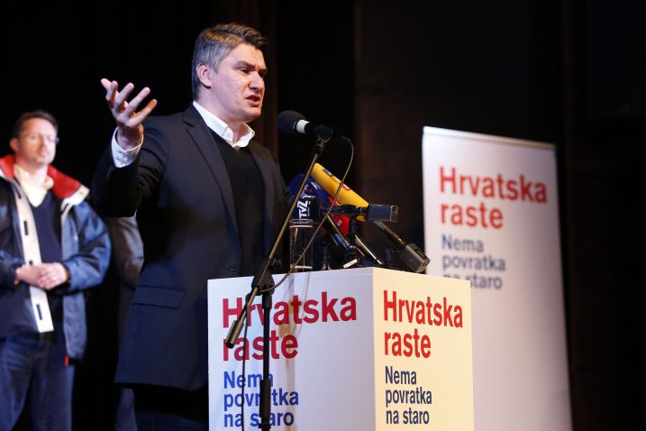 Zoran Milanovic. Foto: Marko Todorov / CROPIX