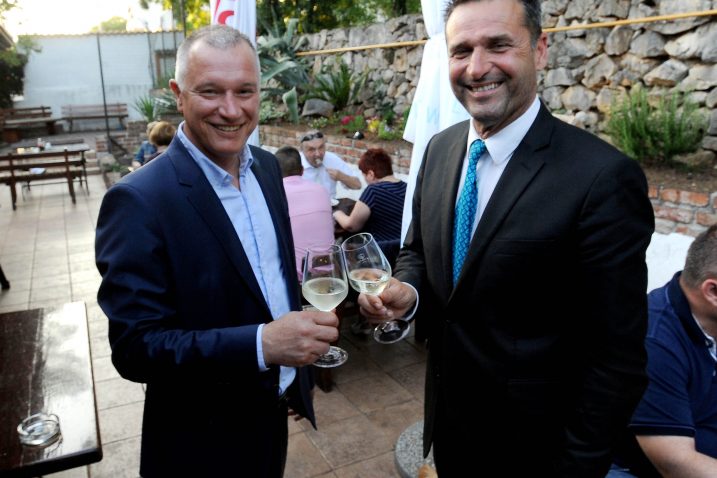 Hrvoje Burić i Marinko Koljanin, Foto: D. ŠKOMRLJ