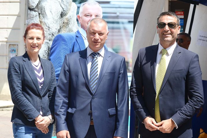 Morana Jokić, Hrvoje Burić i Marinko Koljanin, Foto: I. TOMIĆ