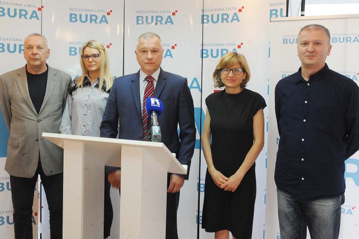 Hrvoje Burić i članovi "Bure" / Foto: S. DRECHSLER