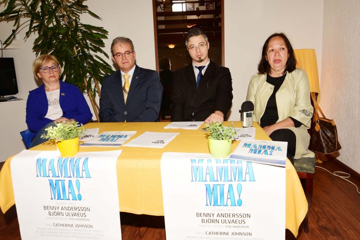 Najavili glazbeno-humanitarni spektakl – Gordana Grgurina, Frano Mika, Ernie Gigante Dešković i Snježana Čačić  / snimio M. ANIČIĆ