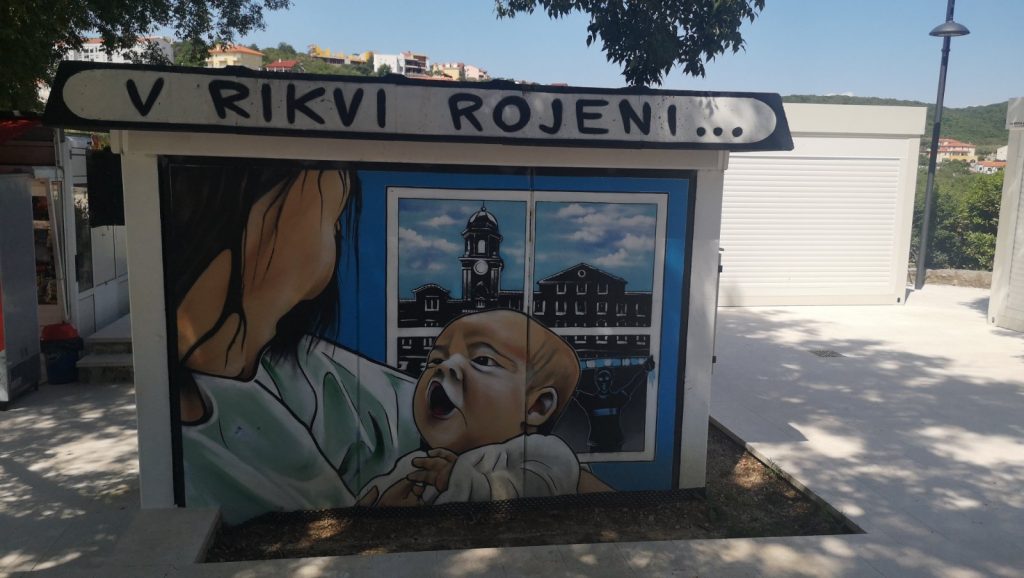 Mural u Vrbniku