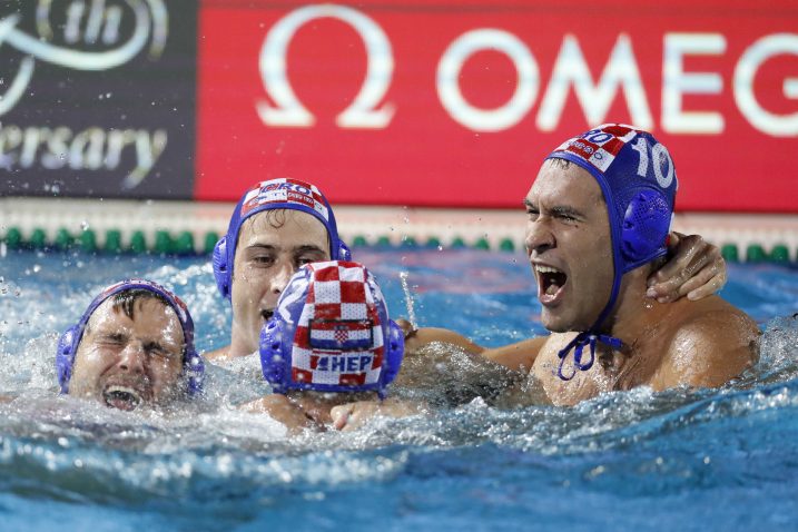 OSTVARENJE SNOVA – Ivan Buljubašić, Maro Joković, Javier Garcia i Ivan Krapić /  Foto REUTERS