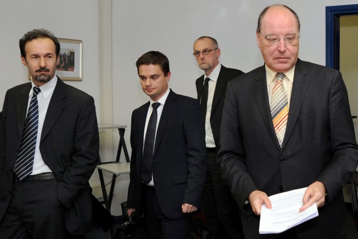 Anton Starčević, Dejan Donev, Igor Tepšić i Zoran Bohaček / Snimio Darko JELINEK